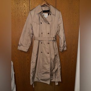 Khaki Tan London Fog Vintage Trench-coat